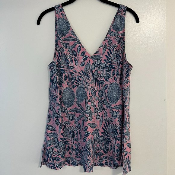 J. Crew X Abigail Borg Silk tank top, Size 10 - Picture 2 of 5